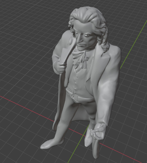 Friedrich Schiller 3D print model_6