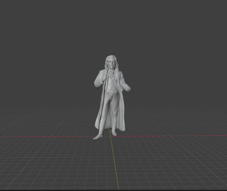 Friedrich Schiller 3D print model_2