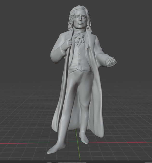 Friedrich Schiller 3D print model_20