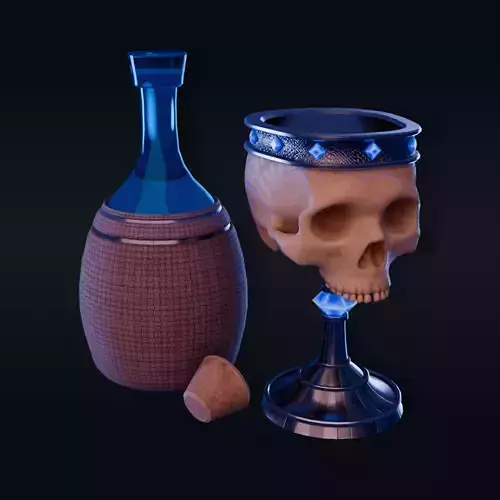 Medieval Tableware Dark Fantasy