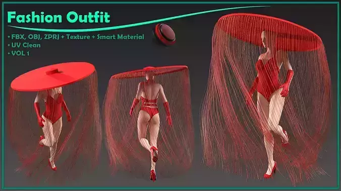 female fashion outfit with texture and smart material