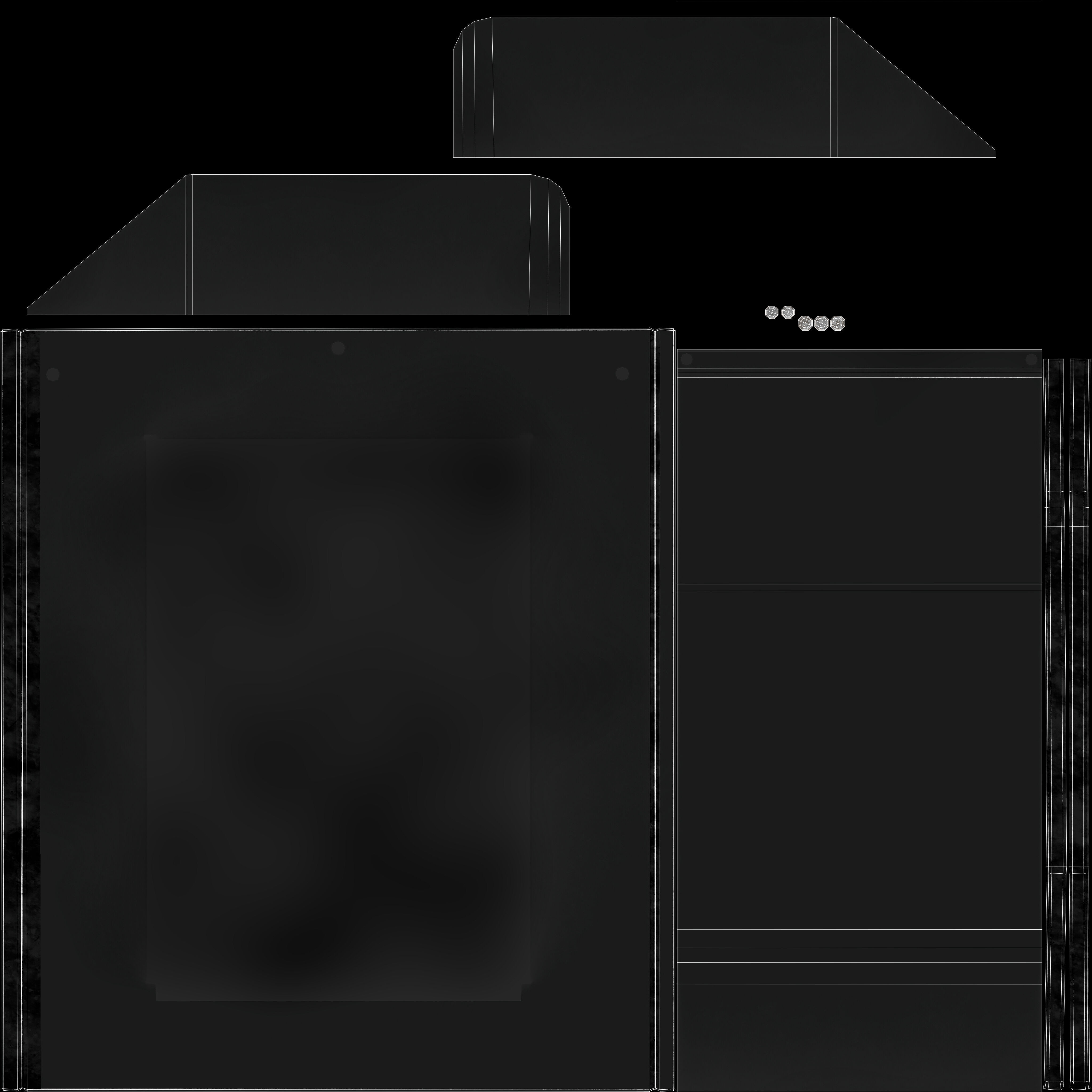 Box Vent 01 Low-poly 3D model_14