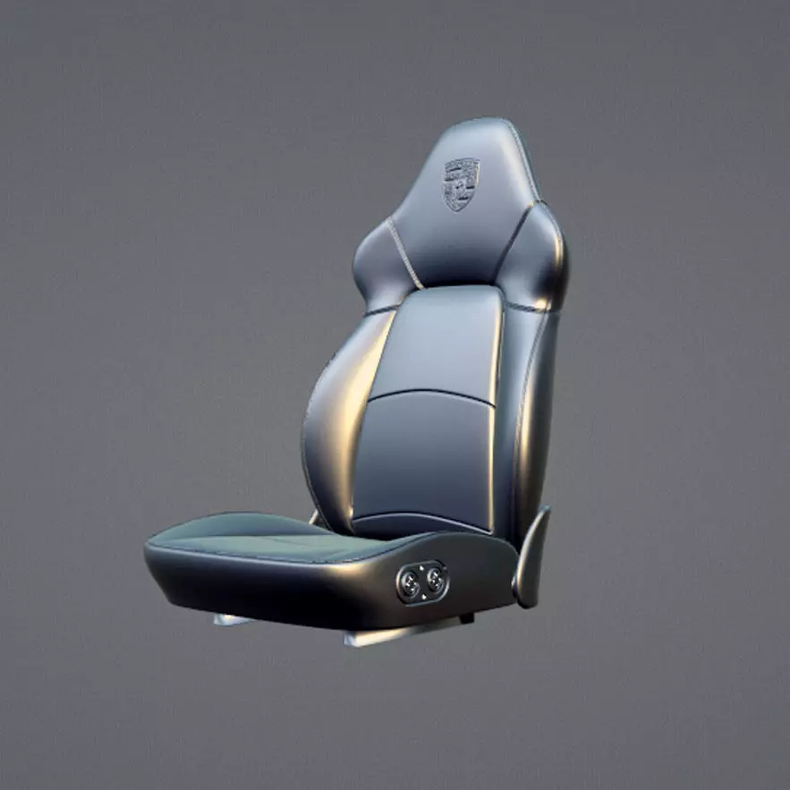 Porsche Seats 993 Turbo 3D print model_0