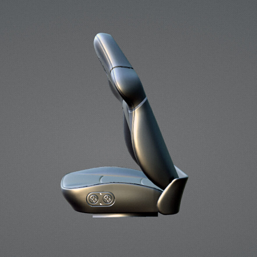 Porsche Seats 993 Turbo 3D print model_2