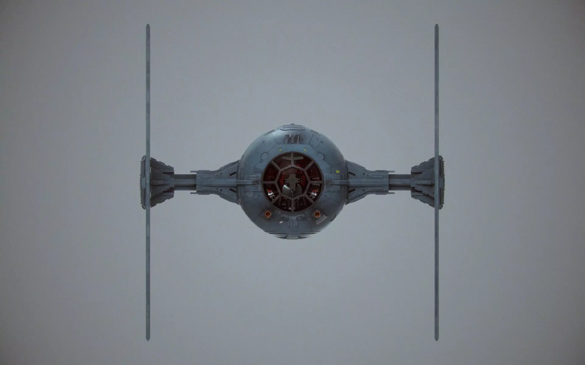 McQuarrie Concept Tie Fighter 3D print model_11