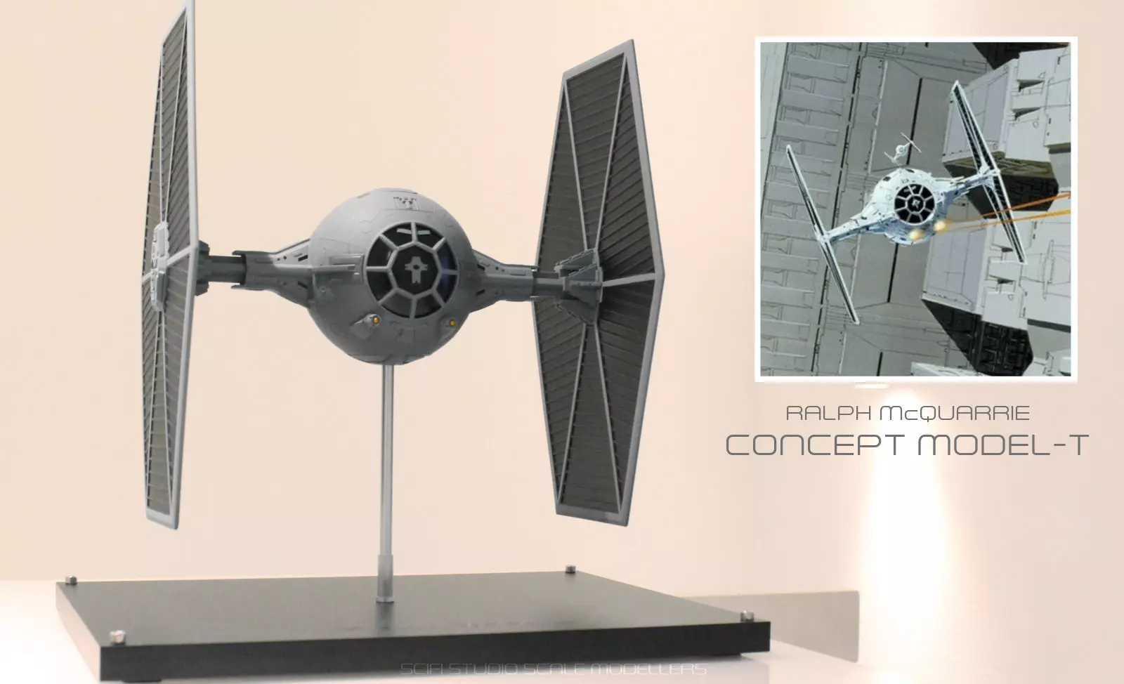 McQuarrie Concept Tie Fighter 3D print model_1