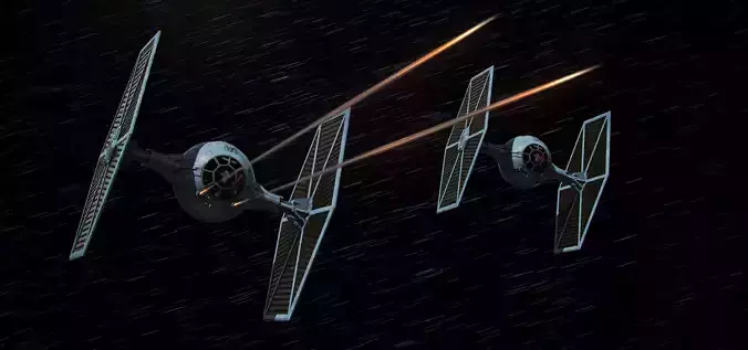 McQuarrie Concept Tie Fighter 3D print model