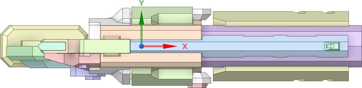 Deep Rock Galactic - Bulldog Heavy Revolver - Lifesize Prop 3D print model_6