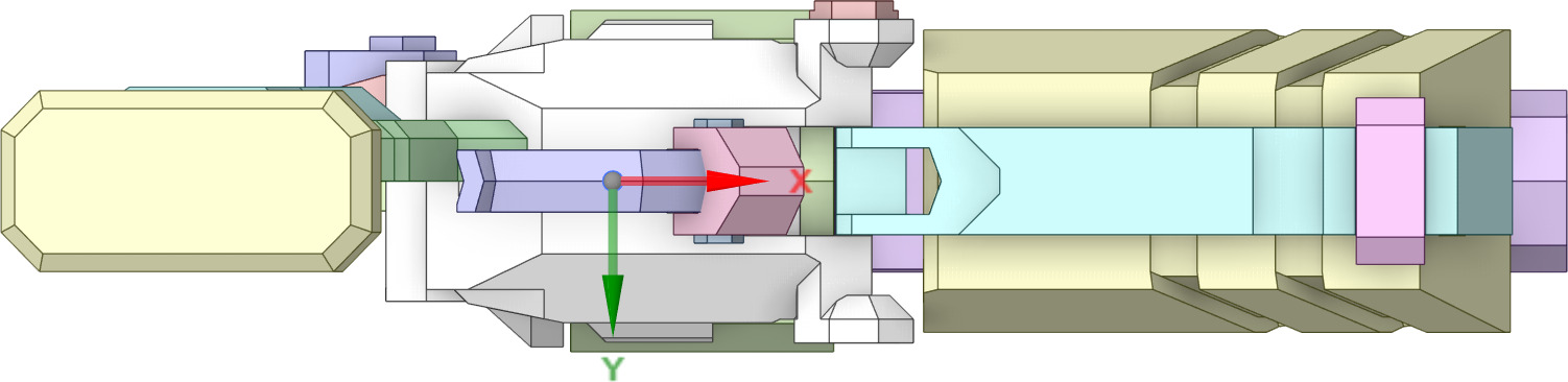 Deep Rock Galactic - Bulldog Heavy Revolver - Lifesize Prop 3D print model_7