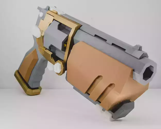Deep Rock Galactic - Bulldog Heavy Revolver - Lifesize Prop