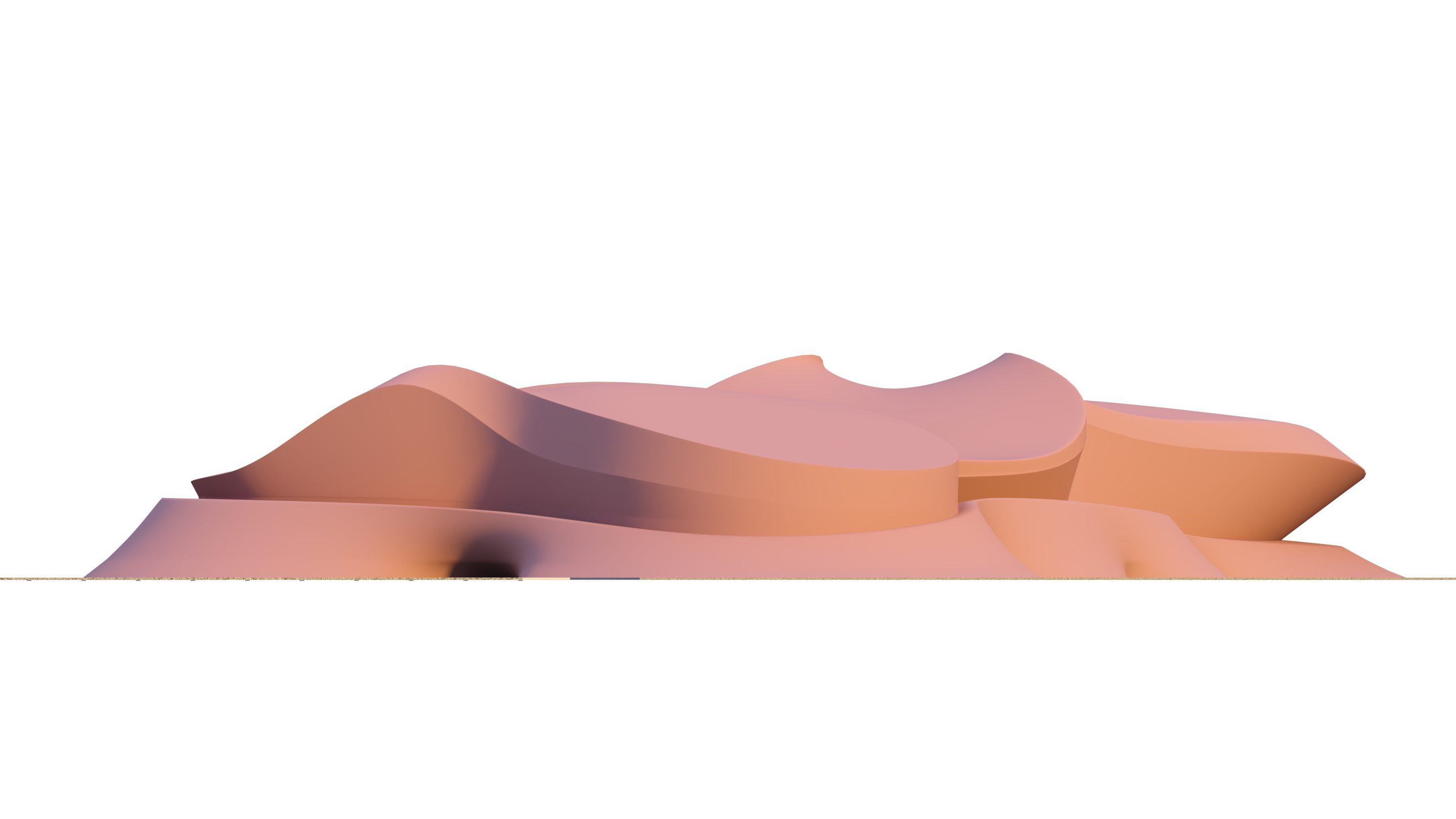 Water Museum  Futuristic building  3D model_5