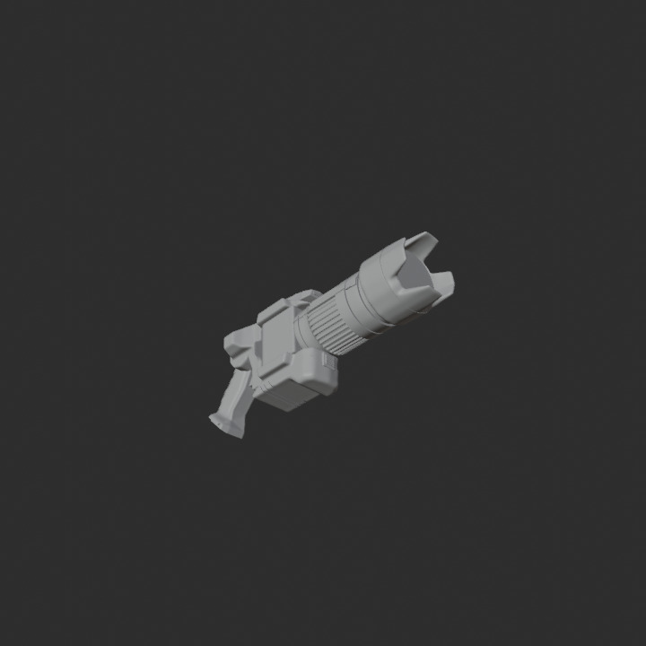 Beast-X Blaster Ichigan Buster Gun Mode 3D print model_7