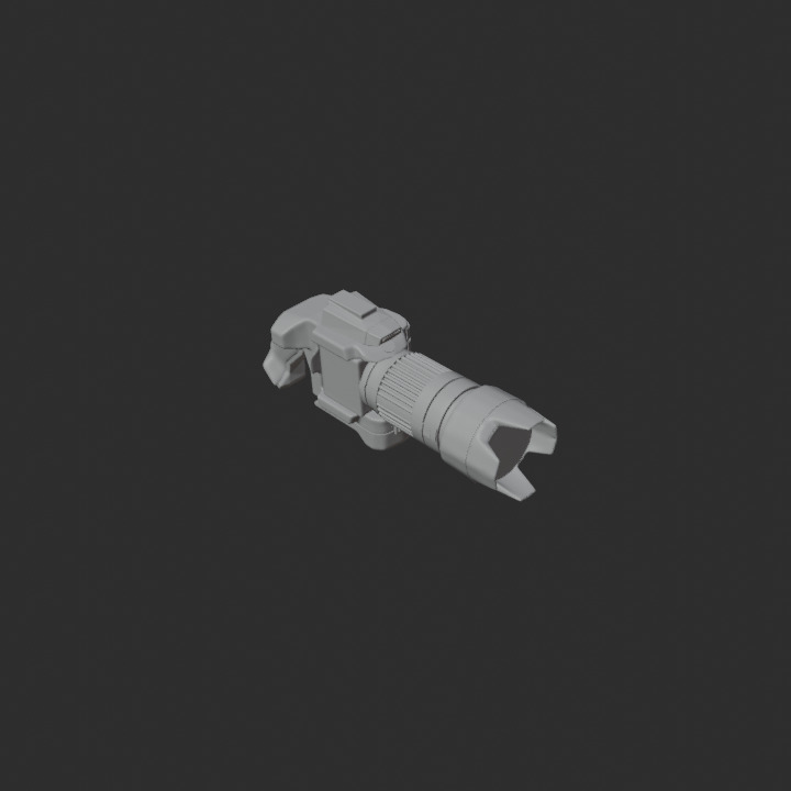 Beast-X Blaster Ichigan Buster Gun Mode 3D print model_8