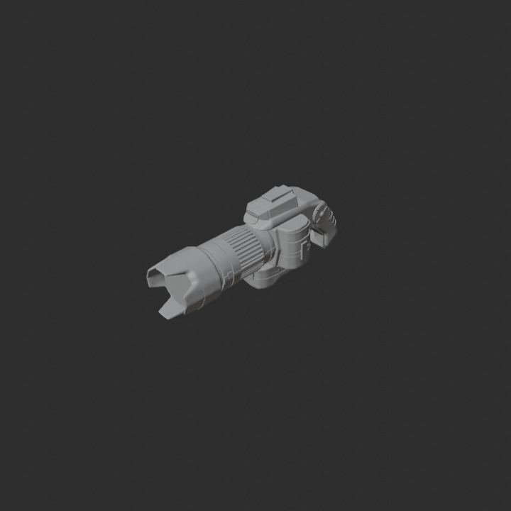Beast-X Blaster Ichigan Buster Gun Mode 3D print model_6