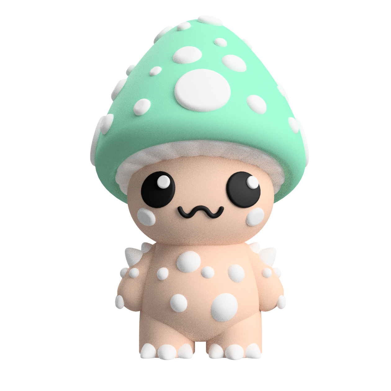 3D Printable Kaiju Mushroom Figure Game of Shrooms 2025 Free 3D print model_1