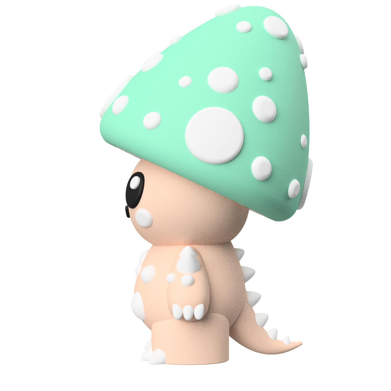 3D Printable Kaiju Mushroom Figure Game of Shrooms 2025 Free 3D print model_2