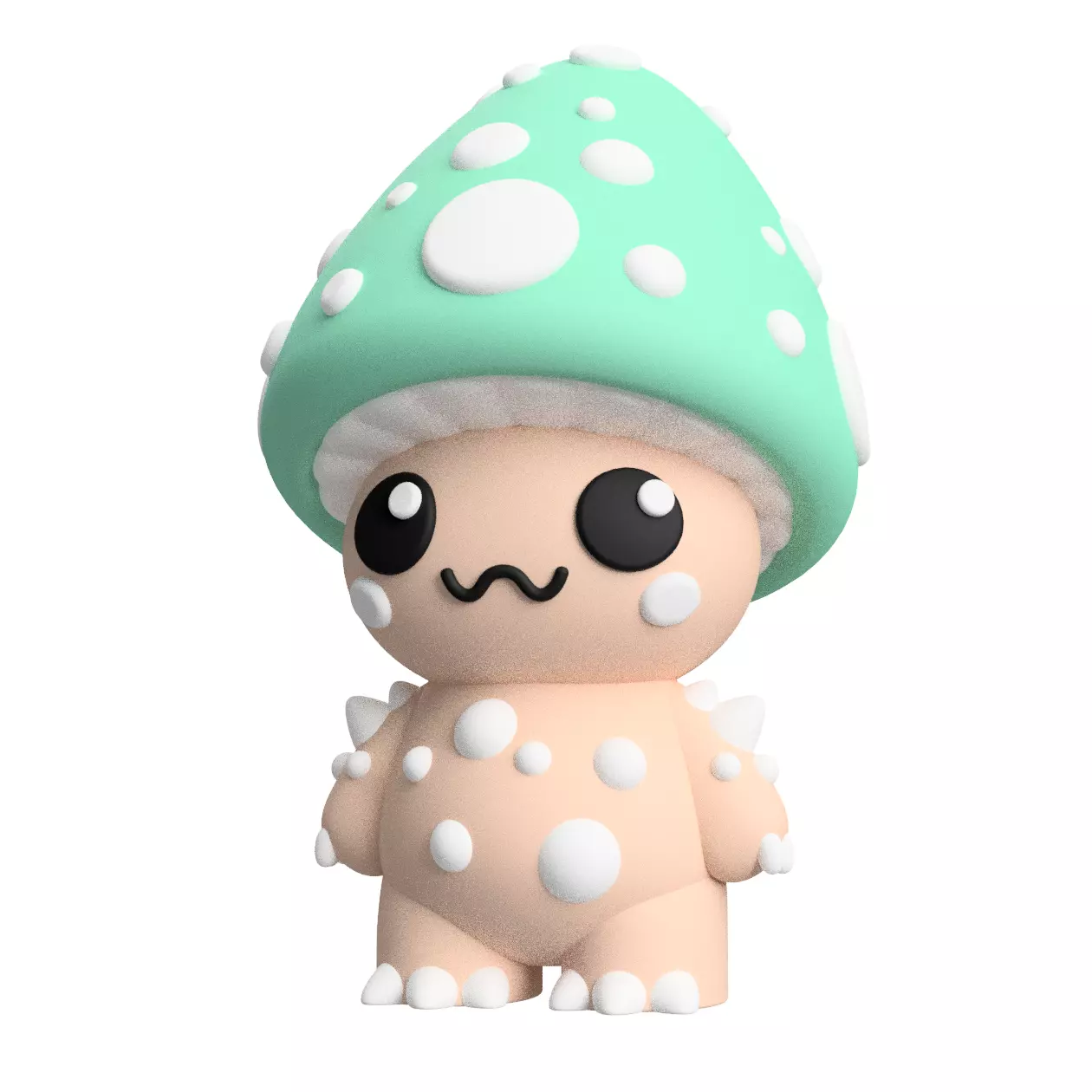 3D Printable Kaiju Mushroom Figure Game of Shrooms 2025 Free 3D print model_0