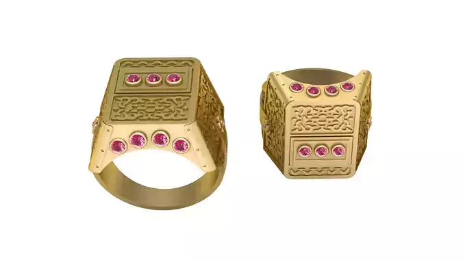  FASHATION RING   PANDANT 3D PRINTABLE MODAL  3D print model