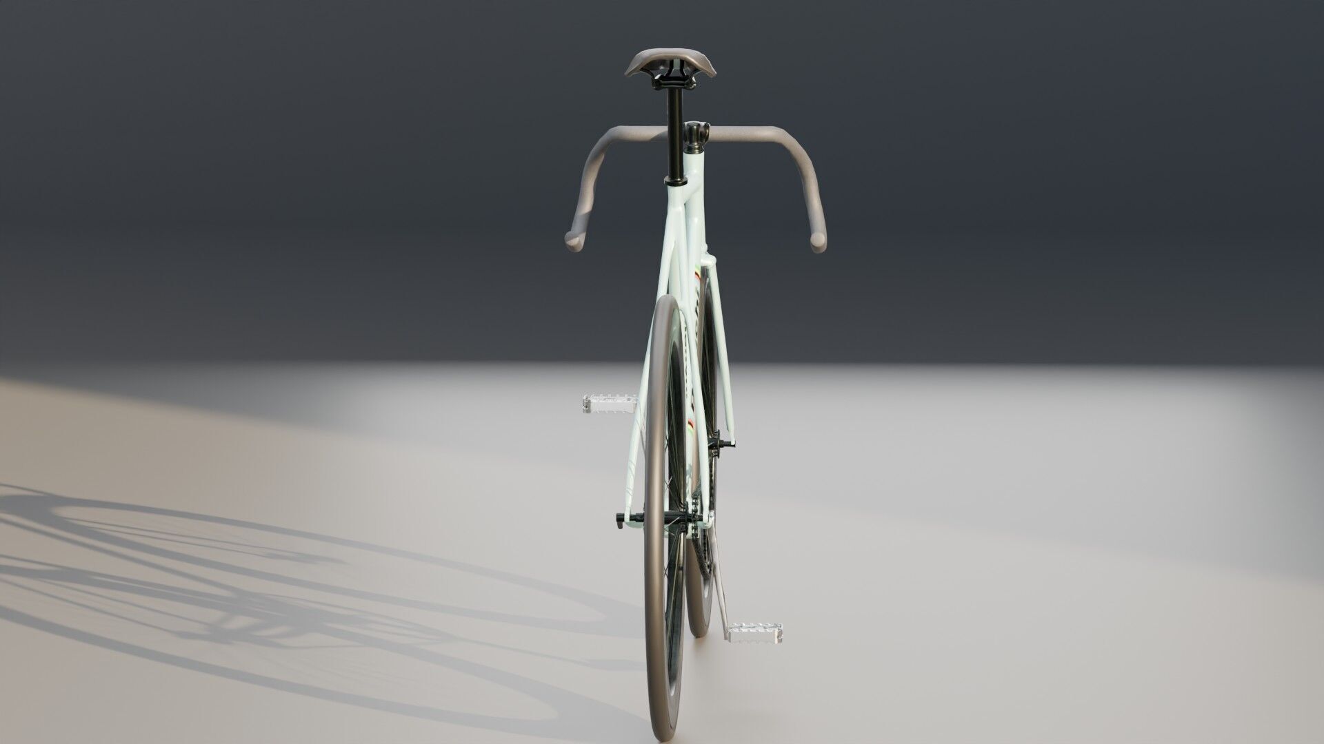 Bianchi Fixed Bike 3D model_4