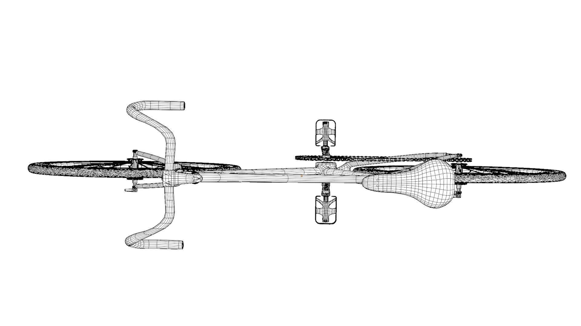 Bianchi Fixed Bike 3D model_11