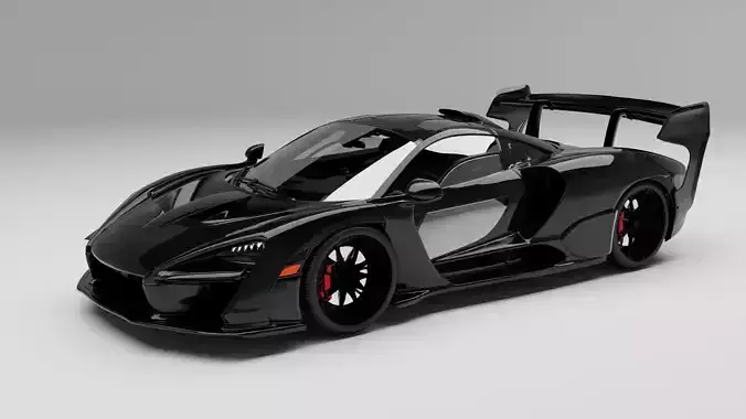 Mclaaren Senna with Interior