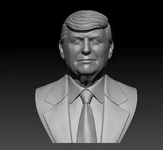 Donald Trump Bust 3D print 3D print model