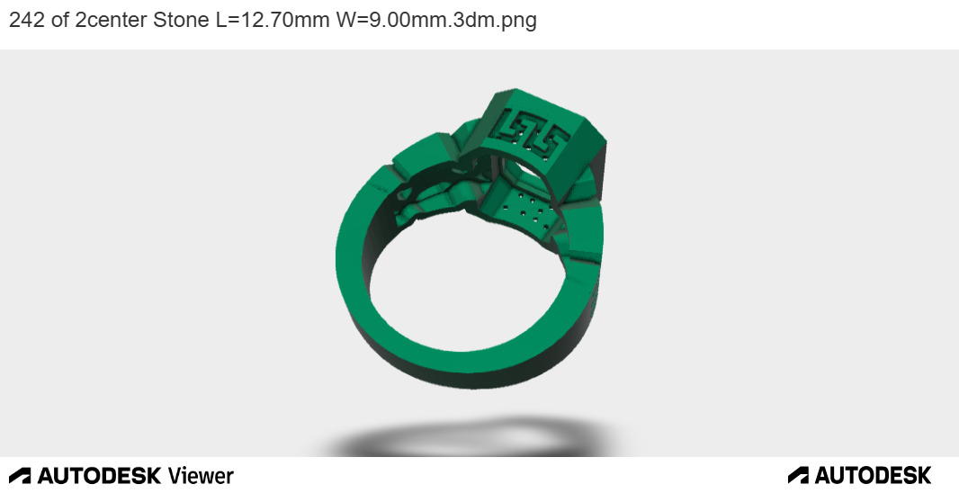 Baroque Twin 3D print model_2