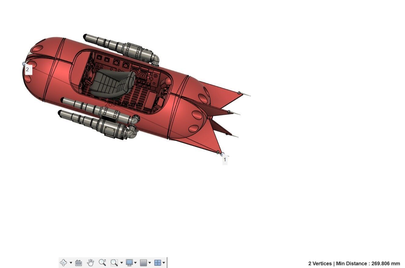 MOBQUET LANDSPEEDER CANTINA BAND BACKGROUND SPEEDER 3D print model_3