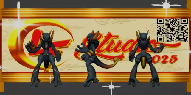 Pokemon Shadow Mewtow and Mega Shadow Mewtow 3D print model_0