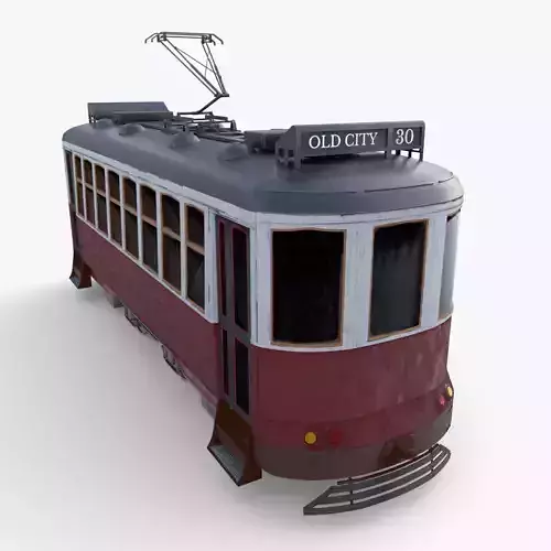 Historic tram V5