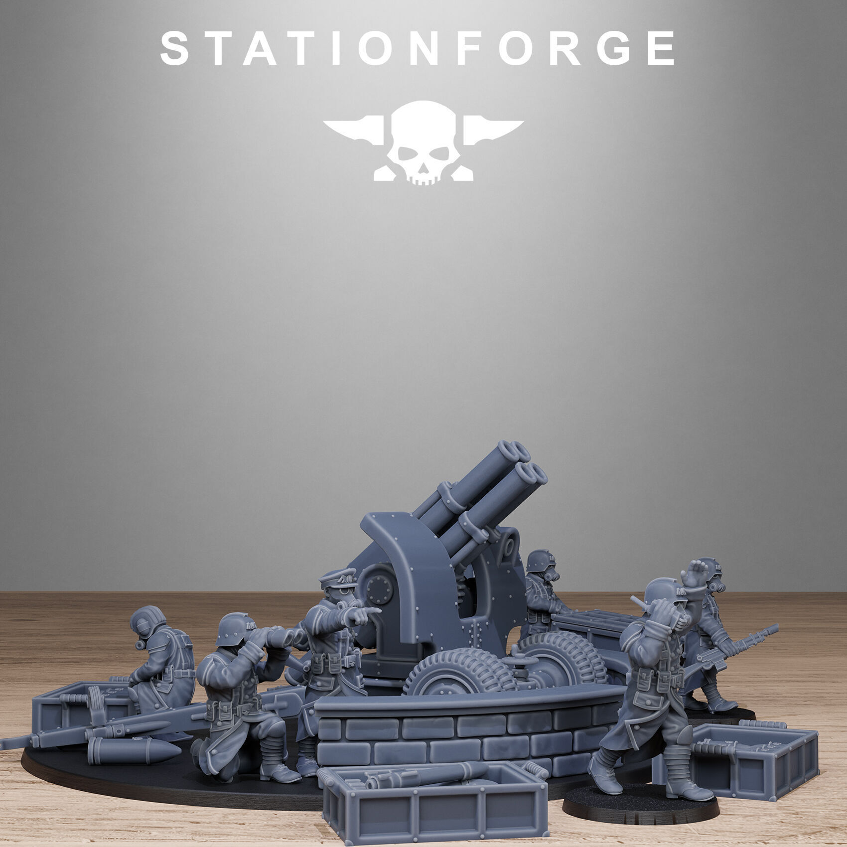 GrimGuard Light Artillery 2 3D print model_3