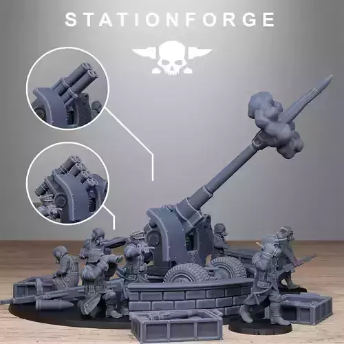 GrimGuard Light Artillery 2 3D print model