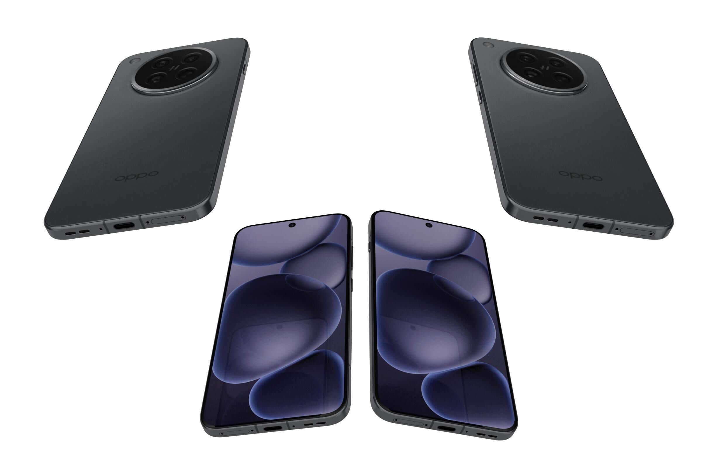 OPPO Find X8s Hoshino Black 3D model_5