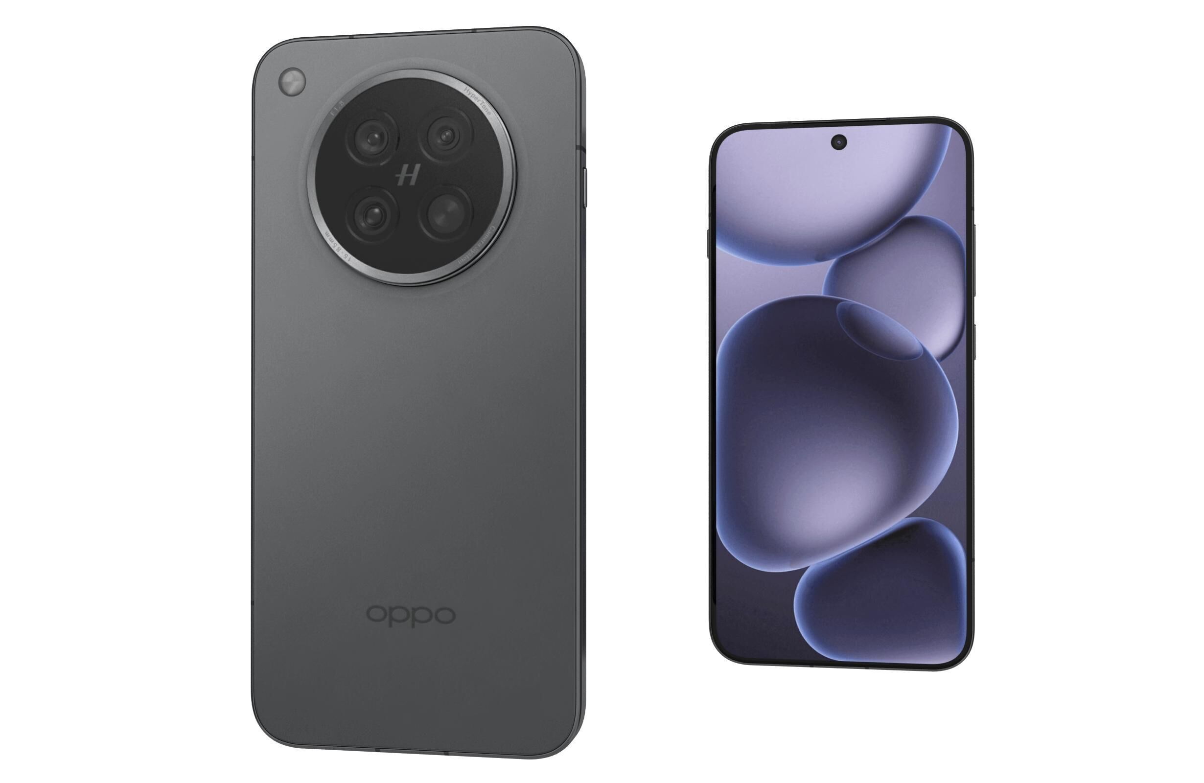 OPPO Find X8s Hoshino Black 3D model_7