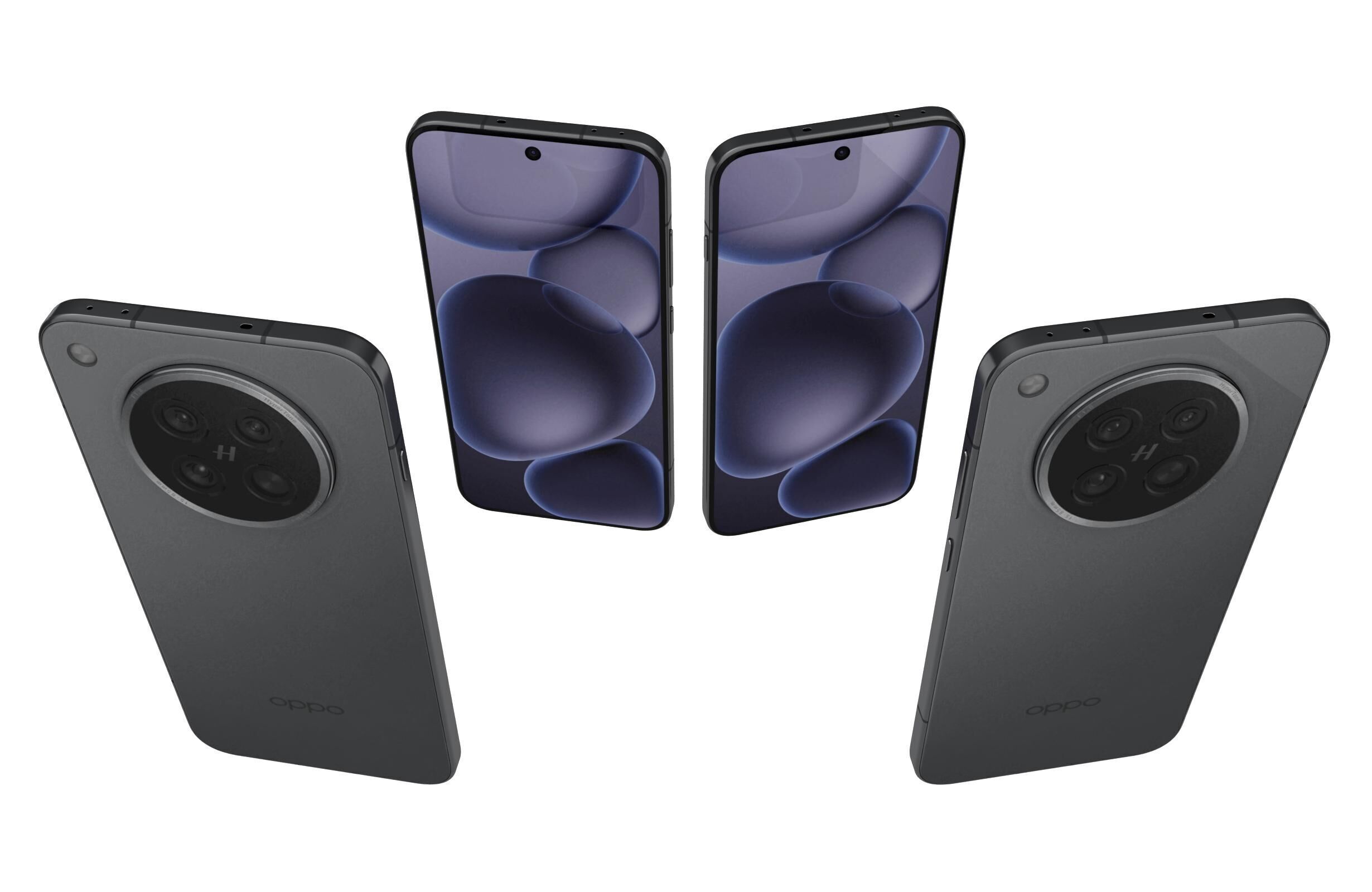 OPPO Find X8s Hoshino Black 3D model_4