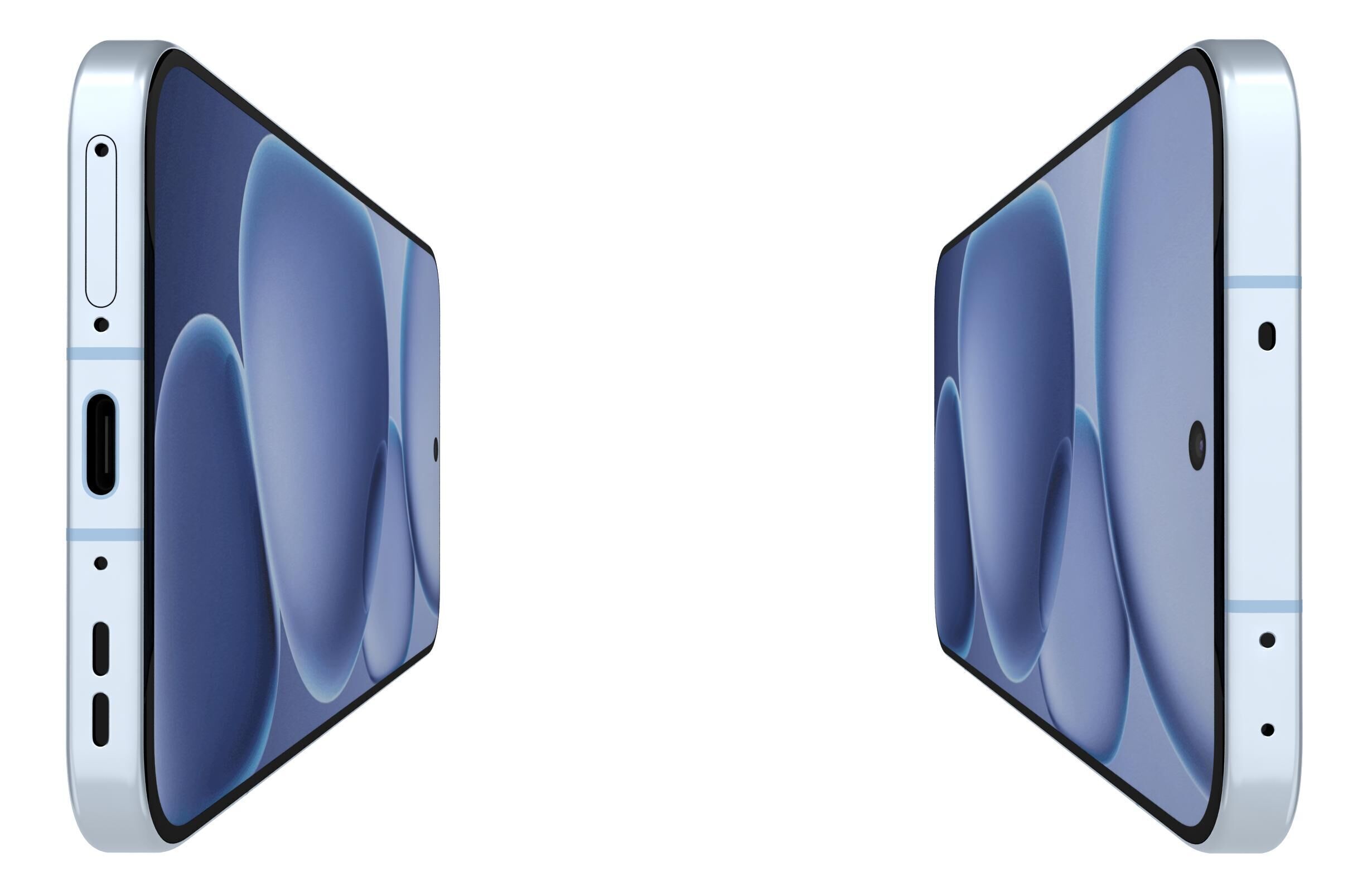 OPPO Find X8s Island Blue 3D model_8