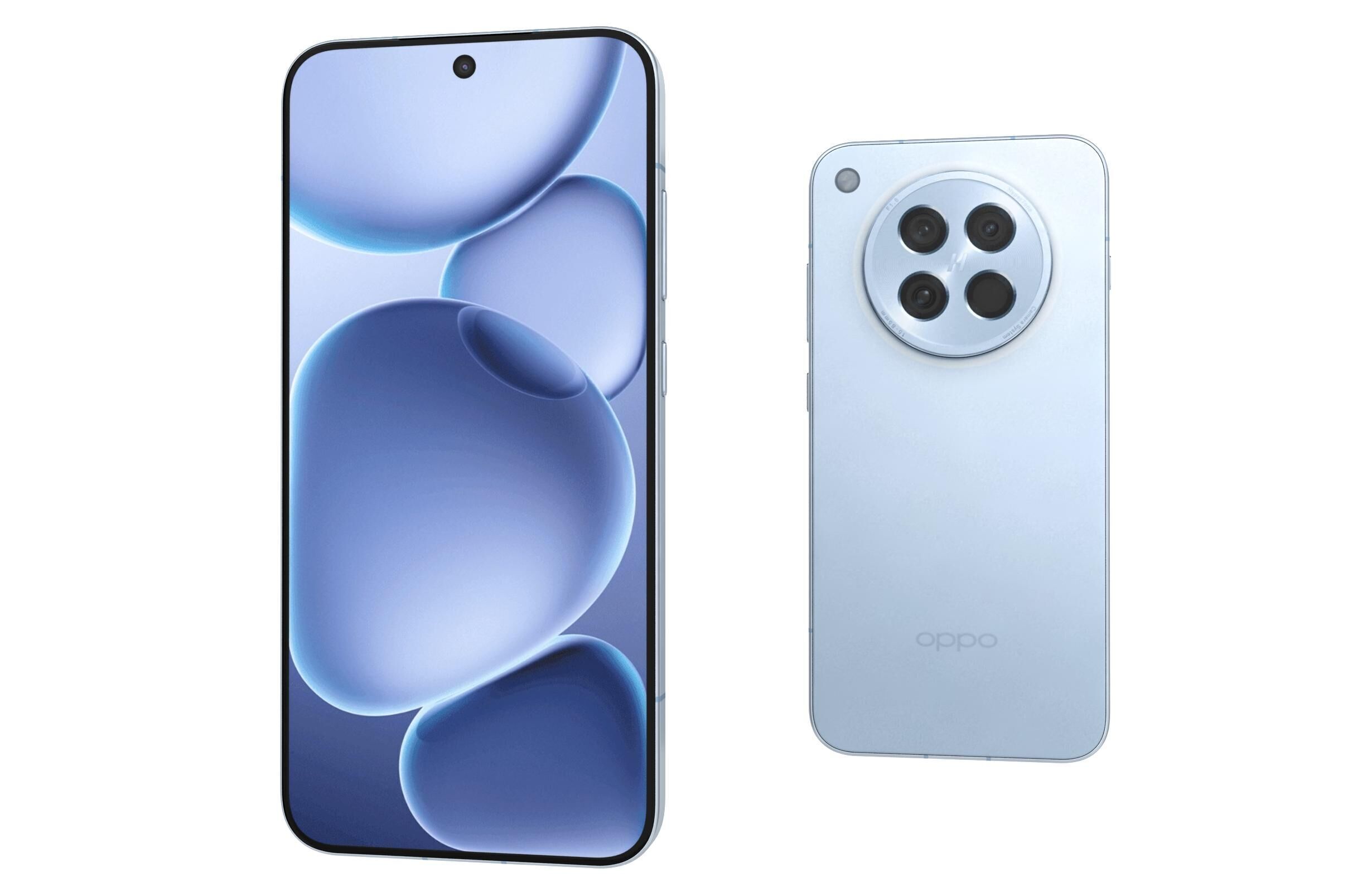 OPPO Find X8s Island Blue 3D model_6