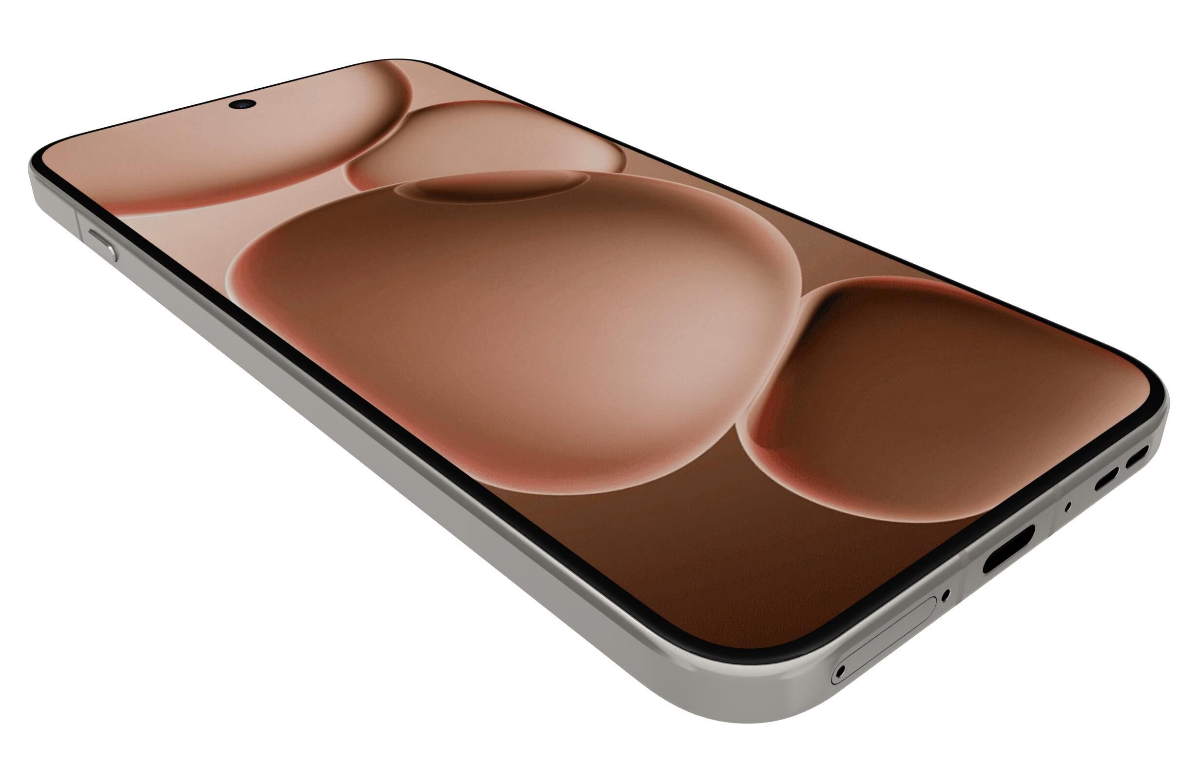 OPPO Find X8s Moonlight White 3D model_12