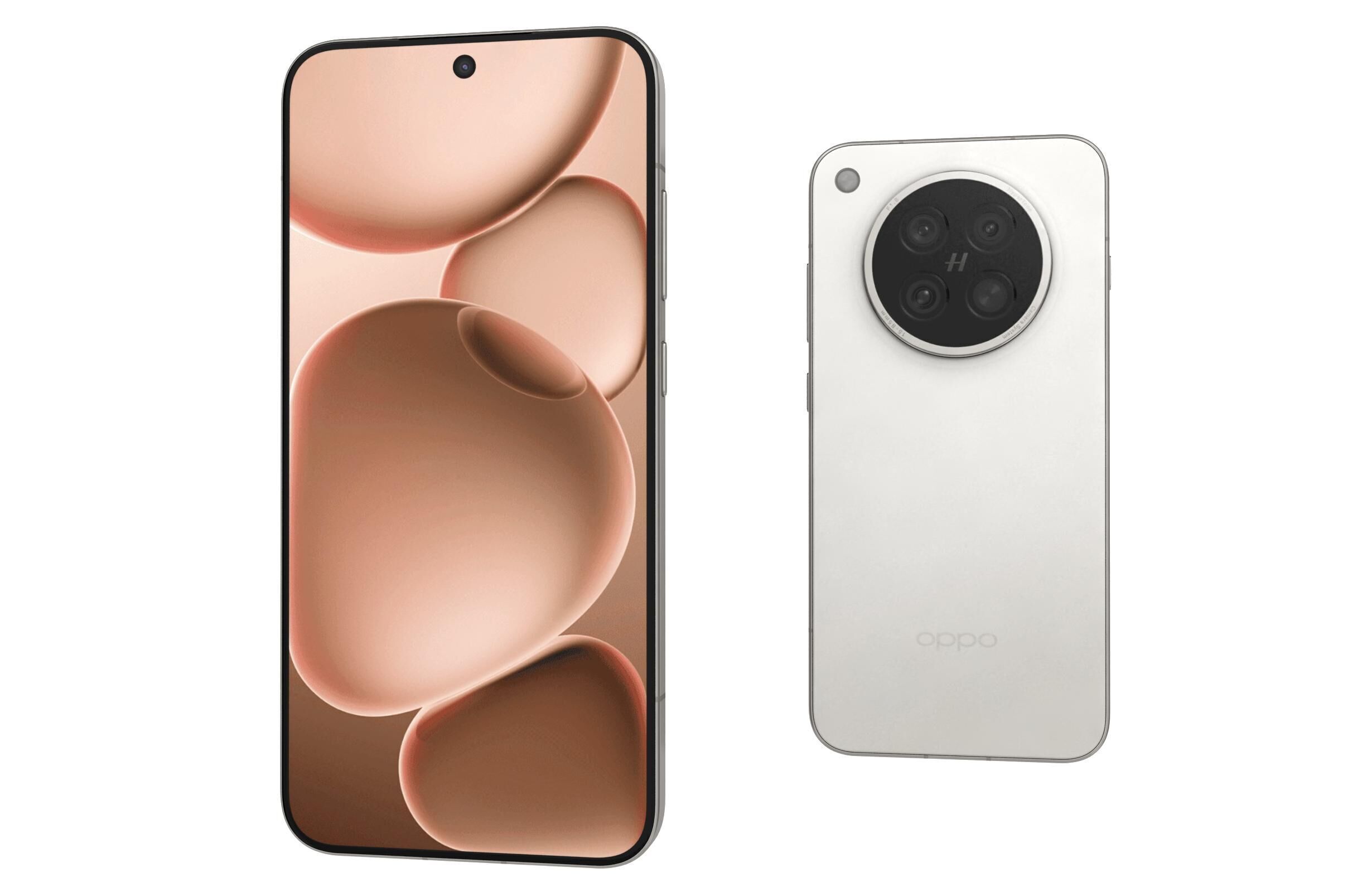 OPPO Find X8s Moonlight White 3D model_6