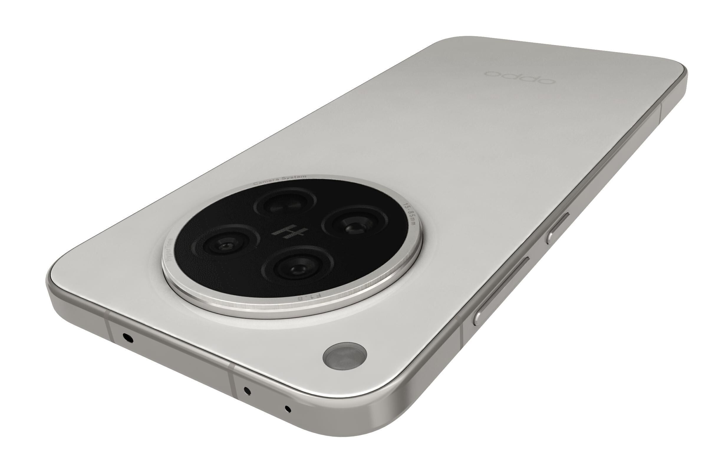 OPPO Find X8s Moonlight White 3D model_15