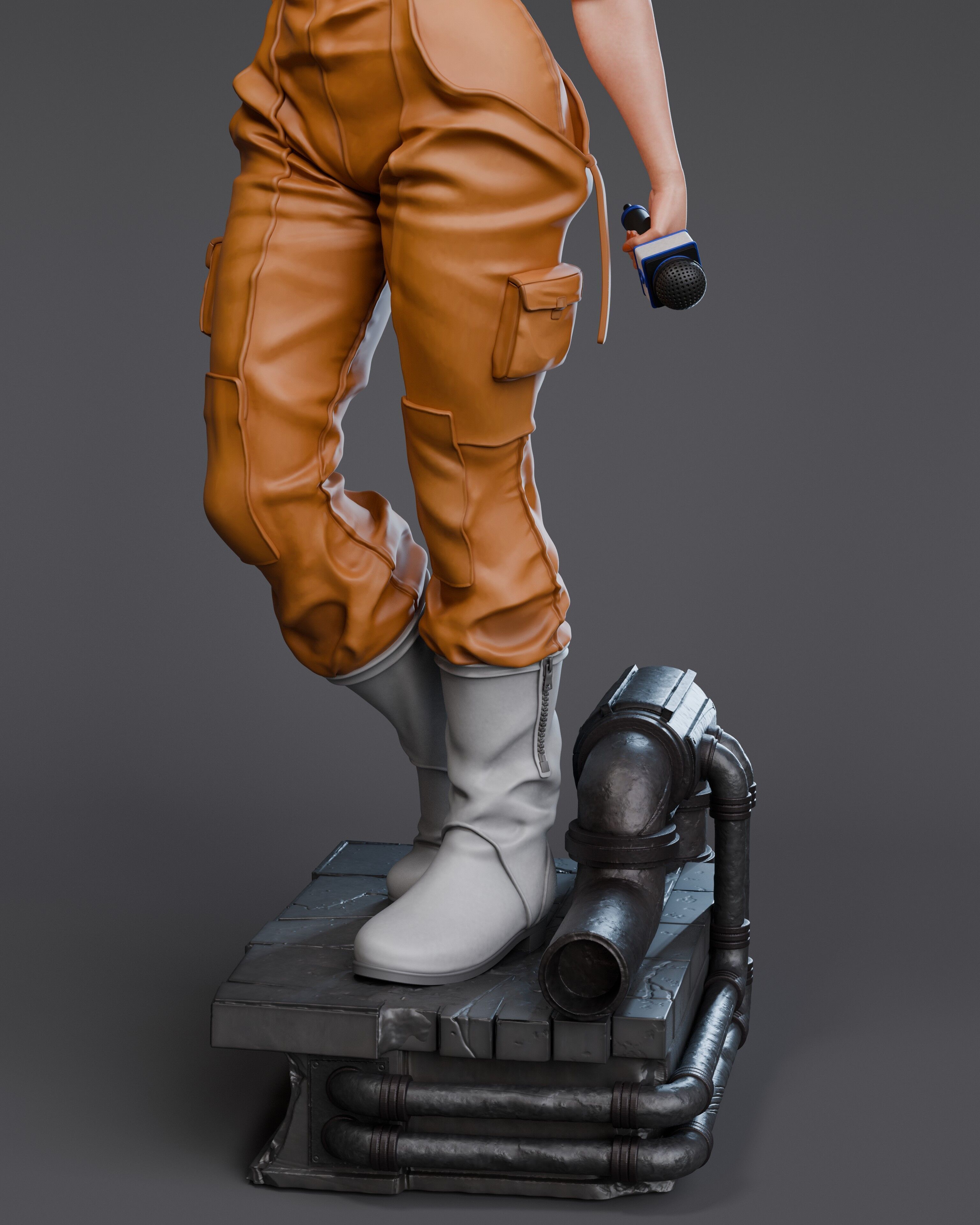 April ONeil 3D print model_6