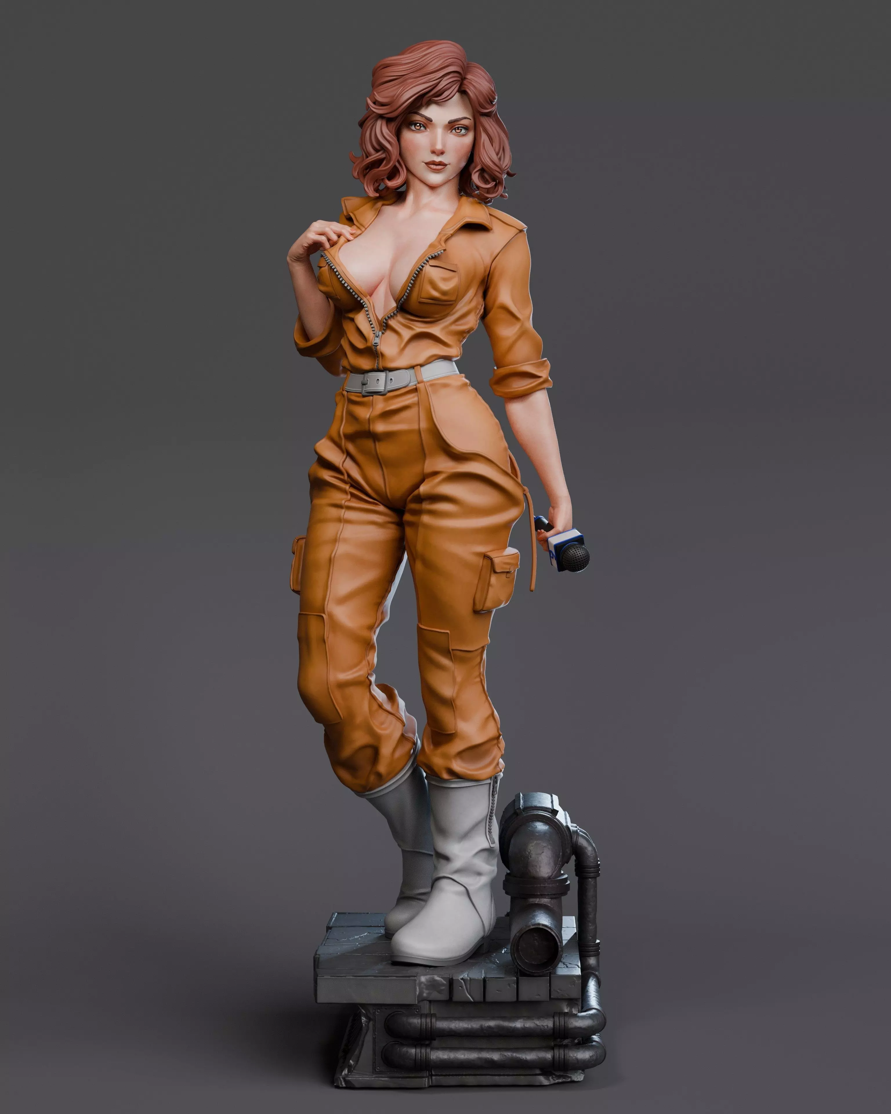 April ONeil 3D print model_0