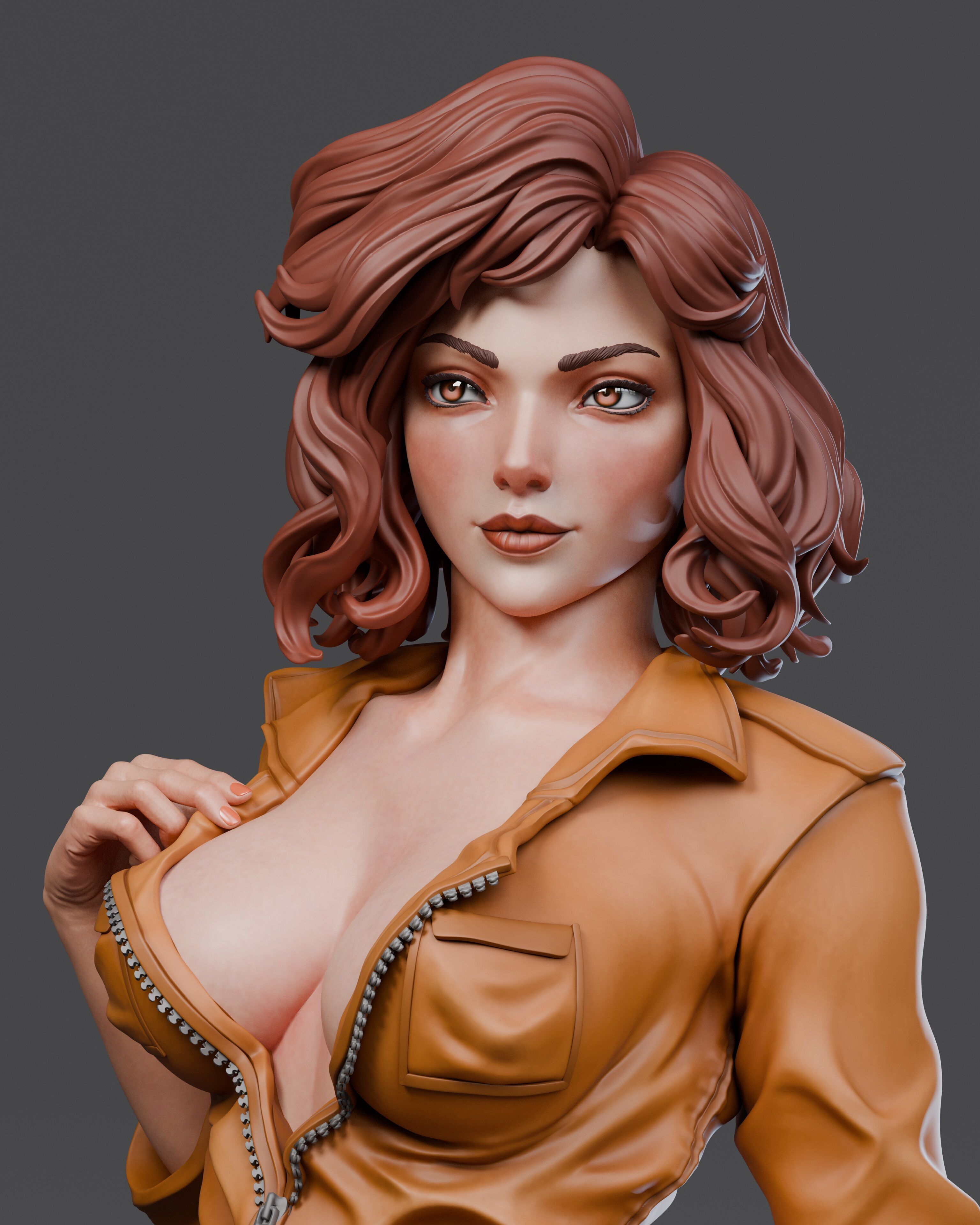 April ONeil 3D print model_4