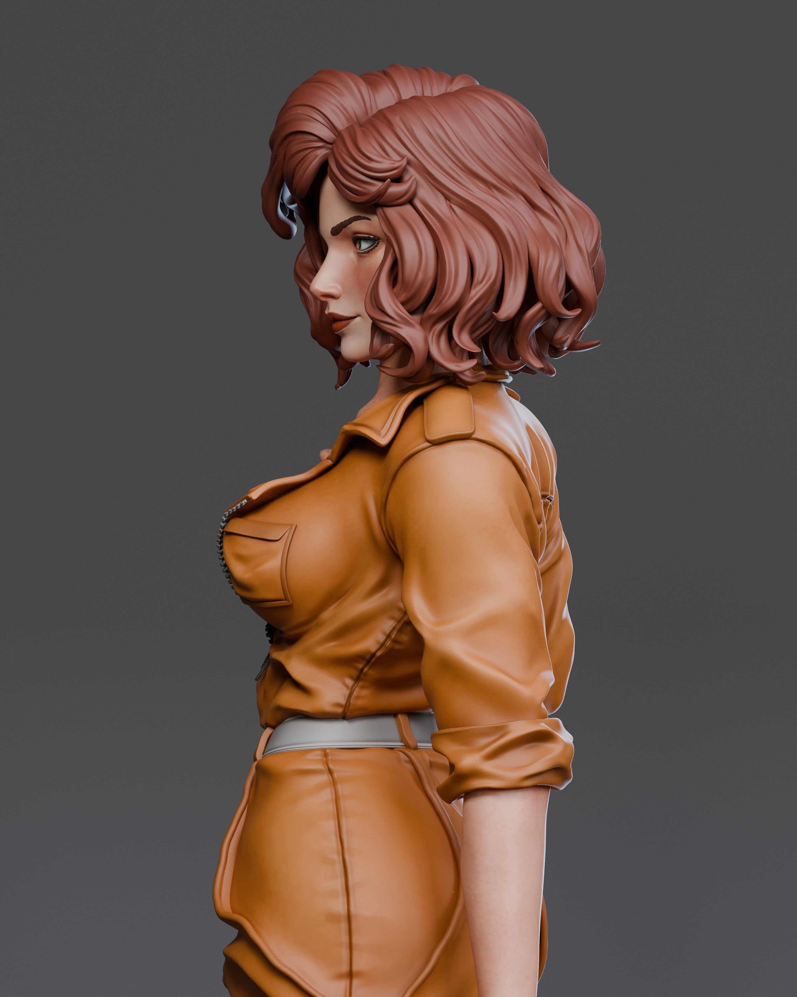 April ONeil 3D print model_7