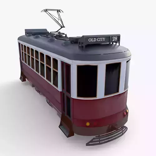 Historic tram V6
