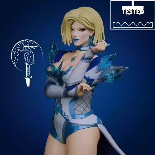 Emma Frost - Marvel Rivals Tested and Ready For 3D Printing