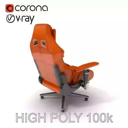 Ergonomic Gaming Chair D Model Pack