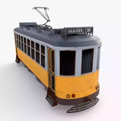 Historic tram V7