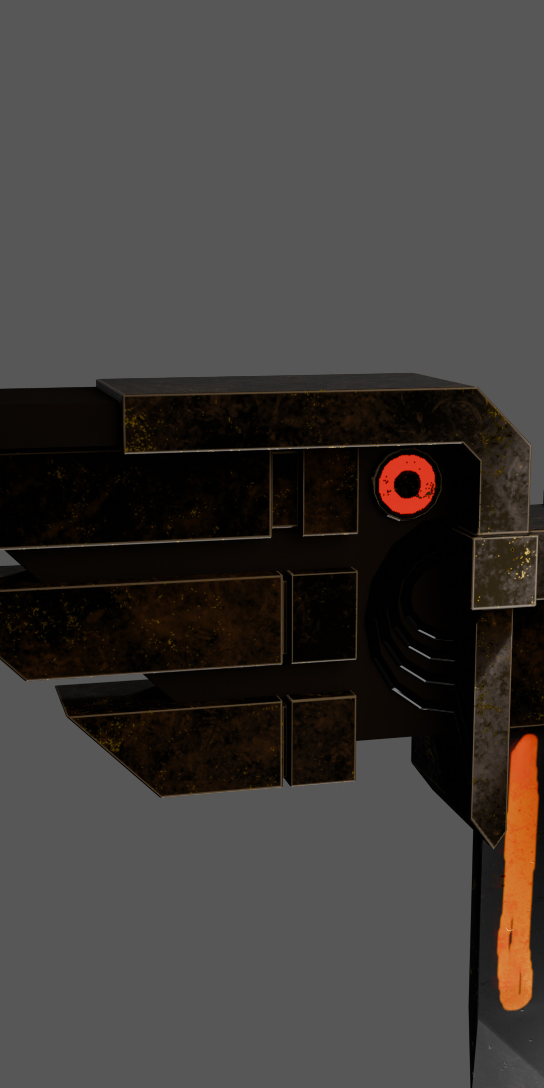 Cursed Sword Low-poly 3D model_3