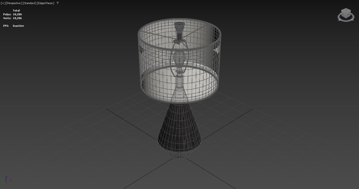 Pacific Coast Adelis Table Lamp 3D model_8